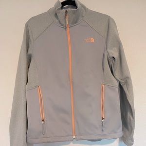 The North Face Gray Zip-up Jacket